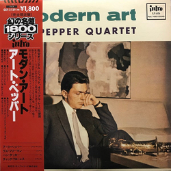 Art Pepper Quartet Modern Art VINYL LP - Limited Edition Reissue Mono Japan