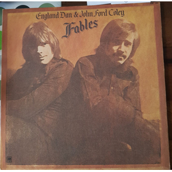 England Dan & John Ford Coley Fables VINYL LP - Stereo