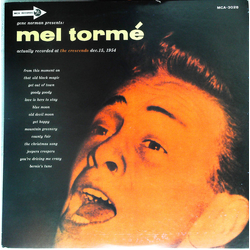 Mel Tormé Gene Norman Presents Mel Tormé (Actually Recorded At The Crescendo Dec.15, 1954) = アット·ザ·クレッセンド VINYL LP - Mono