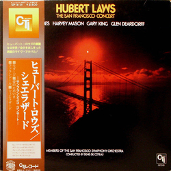 Hubert Laws The San Francisco Concert VINYL LP - Stereo Japan