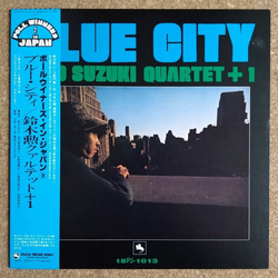 Isao Suzuki Quartet Blue City VINYL LP - Reissue