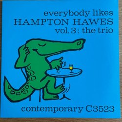 Hampton Hawes Everybody Likes Hampton Hawes, Vol. 3: The Trio VINYL LP - Reissue Mono Japan