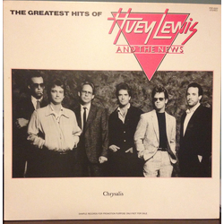 Huey Lewis & The News The Greatest Hits Of Huey Lewis And The News VINYL LP - Compilation Promo