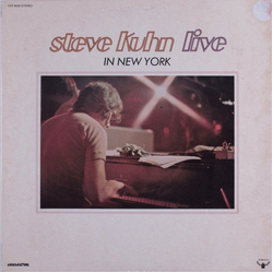Steve Kuhn Steve Kuhn Live In New York VINYL LP US