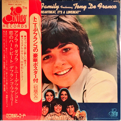 The DeFranco Family Heartbeat, It's A Lovebeat VINYL LP Japan