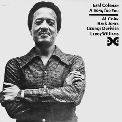 Earl Coleman A Song For You VINYL LP Japan