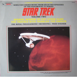 Fred Steiner Royal Philharmonic Orchestra Star Trek - Volume Two (Music Adapted From Selected Episodes Of The Paramount TV Series) VINYL LP