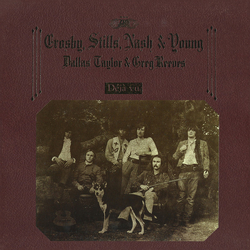 Crosby Stills Nash & Young Déjà Vu VINYL LP - Reissue