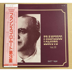 Francisco Lomuto Y Su Orquesta Típica Francisco Lomuto Vol.lll 19 VINYL LP - Compilation Mono Japan
