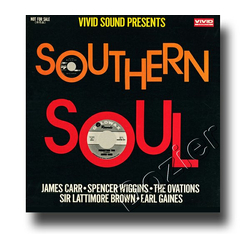Various Vivid Sound Presents Southern Soul VINYL 10" - 33 ⅓ RPM Compilation Promo Sampler
