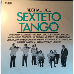 Sexteto Tango Recital Del Sexteto Tango VINYL LP Japan