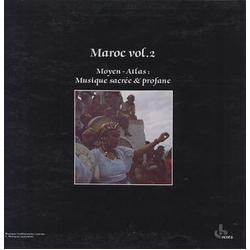 Various Maroc Vol.2 Moyen-Atlas: Musique Sacrée & Profane VINYL LP