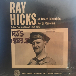 Ray Hicks (3) Ray Hicks Of Beech Mountain, NC Tells Four Authenti VINYL LP US