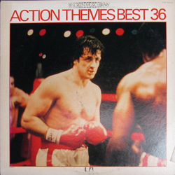 Various Action Themes Best 36 VINYL LP - Compilation Japan