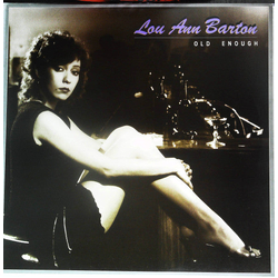 Lou Ann Barton Old Enough VINYL LP Japan