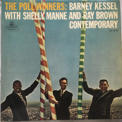 Barney Kessel The Poll Winners VINYL LP - Reissue Japan