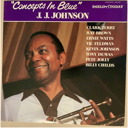 J.J. Johnson Concepts In Blue VINYL LP - Stereo