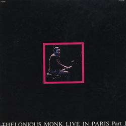 Thelonious Monk Live In Paris Part 1 VINYL LP