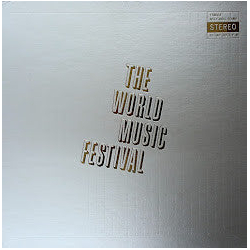 Various The World Music Festival VINYL LP - Promo Japan