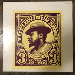 Thelonious Monk The Unique Thelonious Monk VINYL LP - Mono