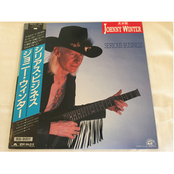 Johnny Winter Serious Business VINYL LP - Promo