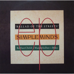 Simple Minds Ballad Of The Streets VINYL 12" - 45 RPM EP