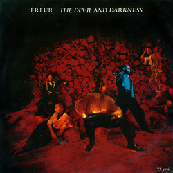 Freur The Devil And Darkness VINYL 12" - 45 RPM Single Stereo