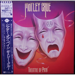 Mötley Crüe Theatre Of Pain VINYL LP - Promo