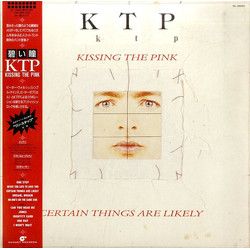 Kissing The Pink Certain Things Are Likely VINYL LP - Promo