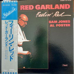 Red Garland Feelin' Red VINYL LP - Promo Stereo Japan