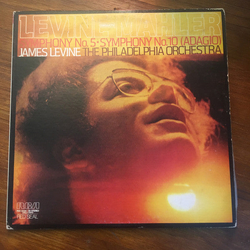 Gustav Mahler Levine Conducts Mahler Symphony No.5 - Symphony No VINYL LP - Stereo Japan