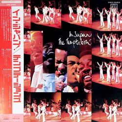 The Temptations In Japan VINYL LP