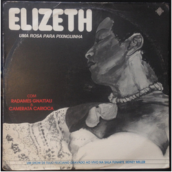 Elizeth Cardoso Uma Rosa Para Pixinguinha VINYL LP Brazil