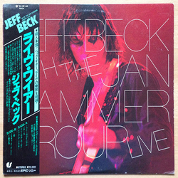 Jeff Beck Live VINYL LP - Reissue Stereo Japan