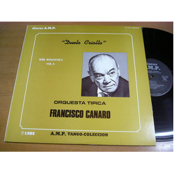 Francisco Canaro Y Su Orquesta Típica Duelo Criollo Serie Romanti VINYL LP - Compilation Mono Japan