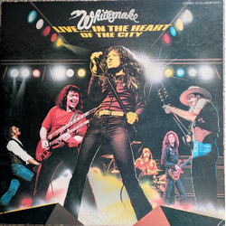 Whitesnake Live... In The Heart Of The City VINYL LP - Promo Stereo Japan