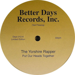 The Yorkshire Rapper Put Our Heads Together VINYL 12" - Unofficial Release UK