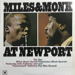 The Miles Davis Sextet Miles & Monk At Newport VINYL LP - Reissue Stereo US