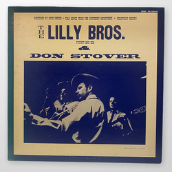 Don Stover Lilly Brothers Folk Songs From The Southern Mountains VINYL LP - Mono
