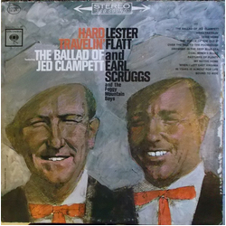 Flatt & Scruggs The Foggy Mountain Boys Hard Travelin' VINYL LP - Reissue Stereo