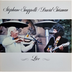 David Grisman Stéphane Grappelli Live VINYL LP - Stereo
