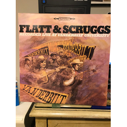 Flatt & Scruggs Recorded Live At Vanderbilt University VINYL LP - Stereo