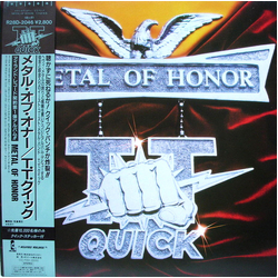 TT Quick Metal Of Honor VINYL LP - Promo