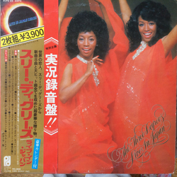 The Three Degrees Live In Japan VINYL LP