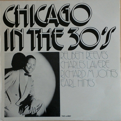 Reuben Reeves Chicago In The 30's VINYL LP - Compilation Sweden