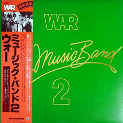 War The Music Band 2 VINYL LP - Promo Stereo Japan