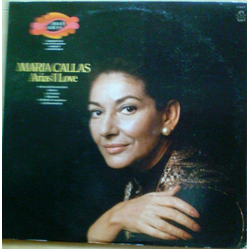 Maria Callas Arias I Love VINYL LP - Compilation Mono US