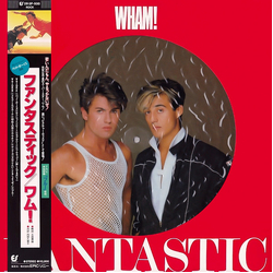 Wham! Fantastic VINYL LP - Misprint Picture Disc Reissue