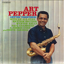 Art Pepper Gettin' Together! VINYL LP - Reissue Stereo