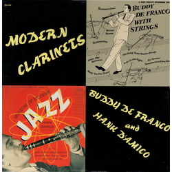 Buddy DeFranco Hank D'Amico Orchestra Hank D'Amico Sextet The Buddy Weed Trio Modern Clarinets - Museum Of Modern Jazz VINYL LP - Compilation Mono